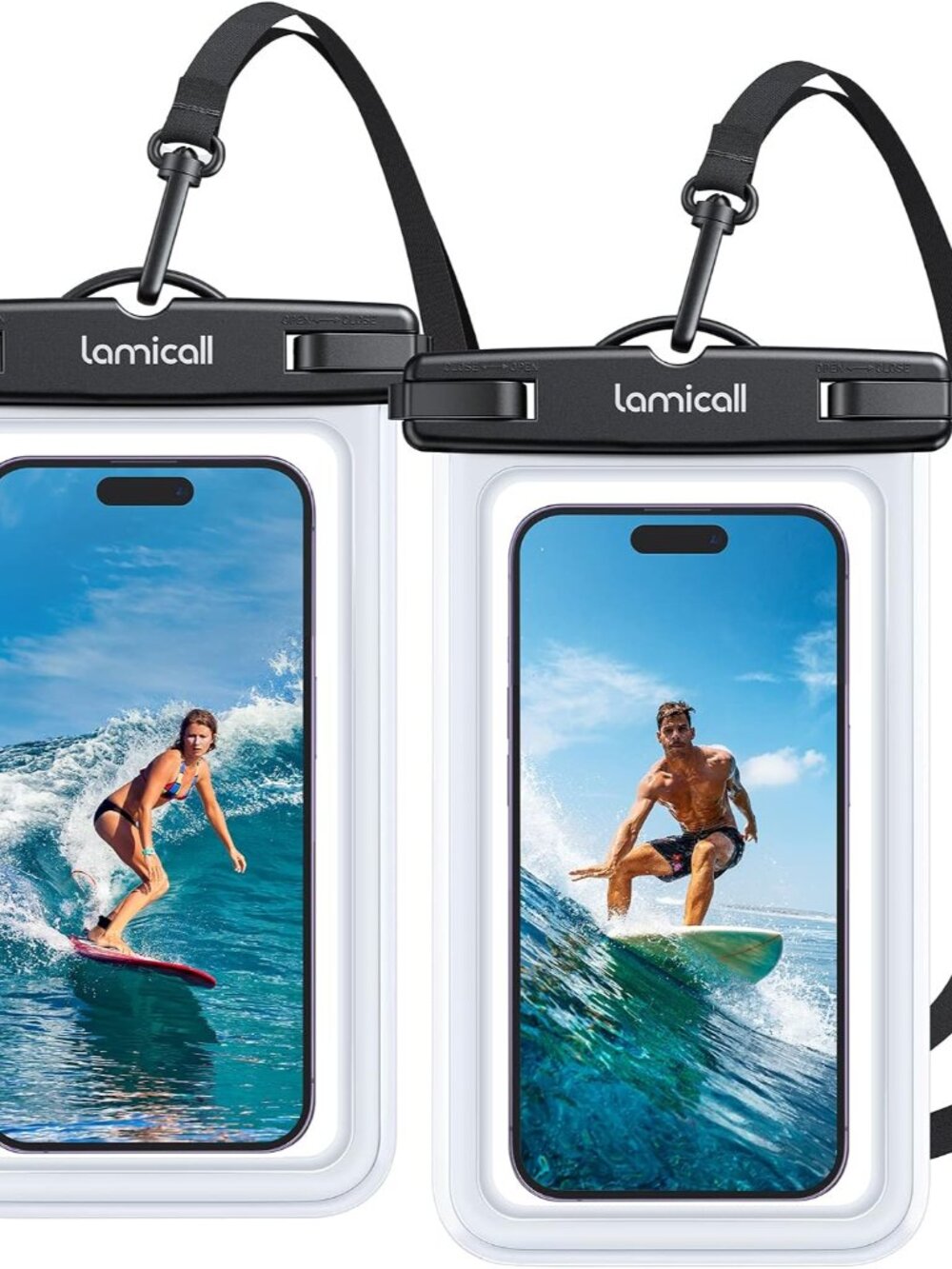 Waterproof Phone Pouch, [2 Pack] Water Proof Cell Phone Case